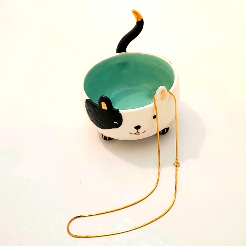 Smooth "16 Gold Over Silver Giani Bernini Chain